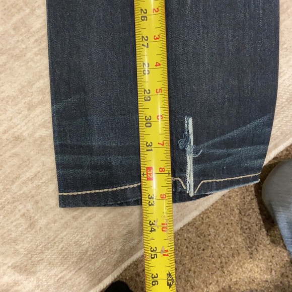 BKE Tyler straight leg 29R jeans. Starched jeans. - Picture 3 of 5